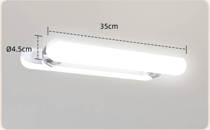 Magnetic Rechargeable mirror light